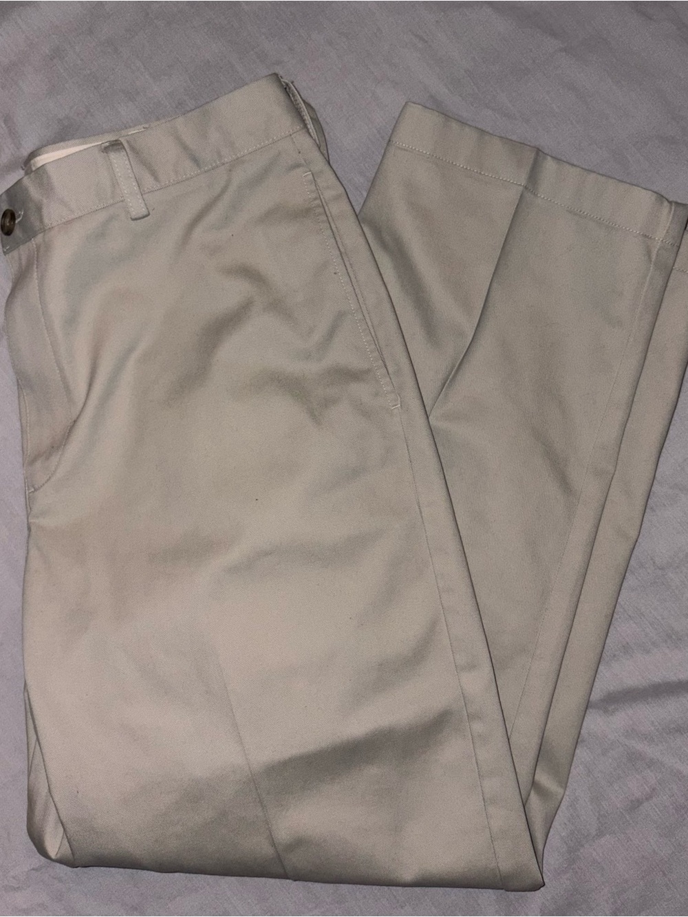 L.L. Bean Men's Classic Chino Pants - Light Beige